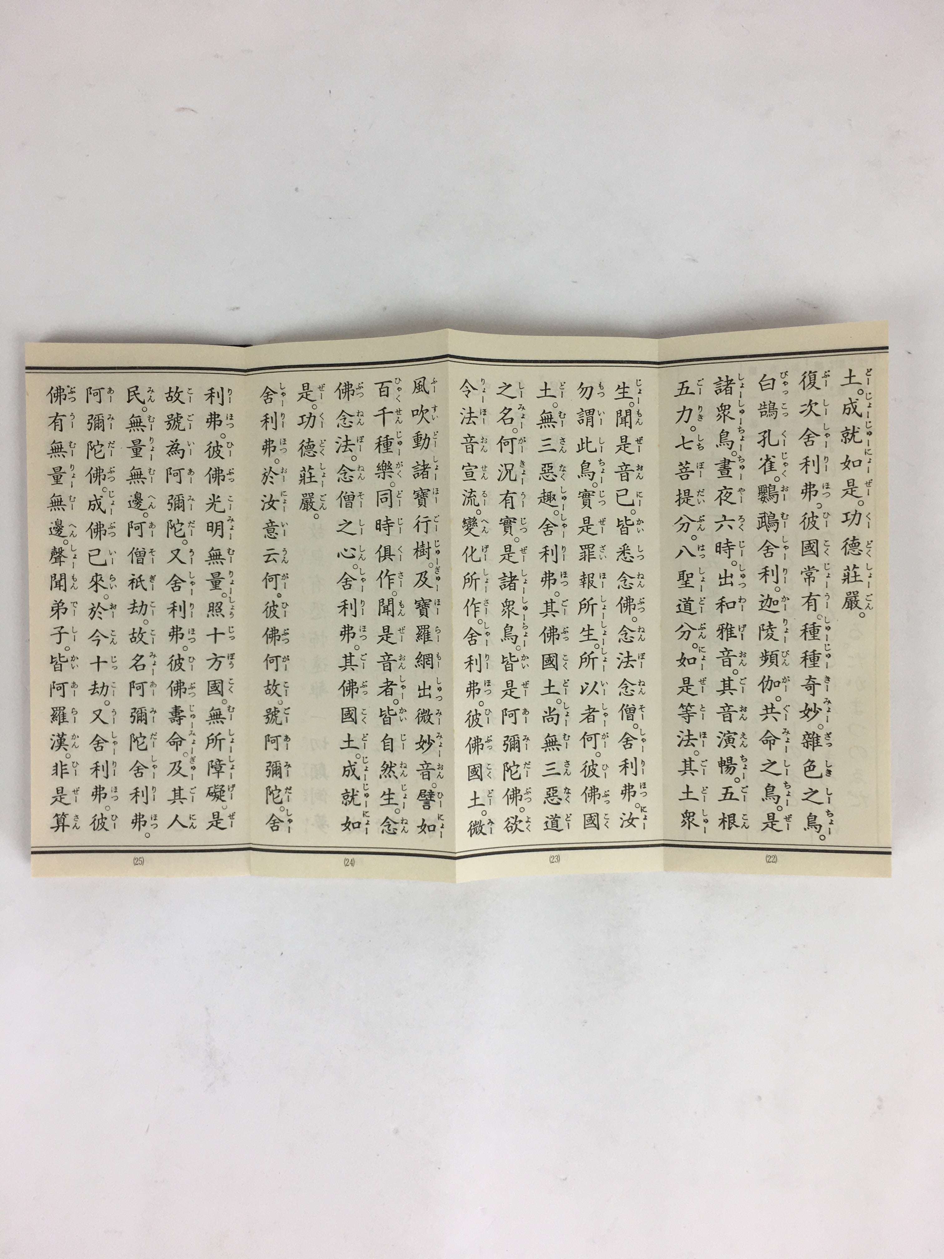 Japanese Buddhist Sutra Book Vtg Gongyo Daily Worship Pray Jodo Sect 1986 BU663