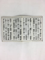 Japanese Buddhist Sutra Book Vtg Gongyo Hannyashinkyo Large Letters C1980 BU664