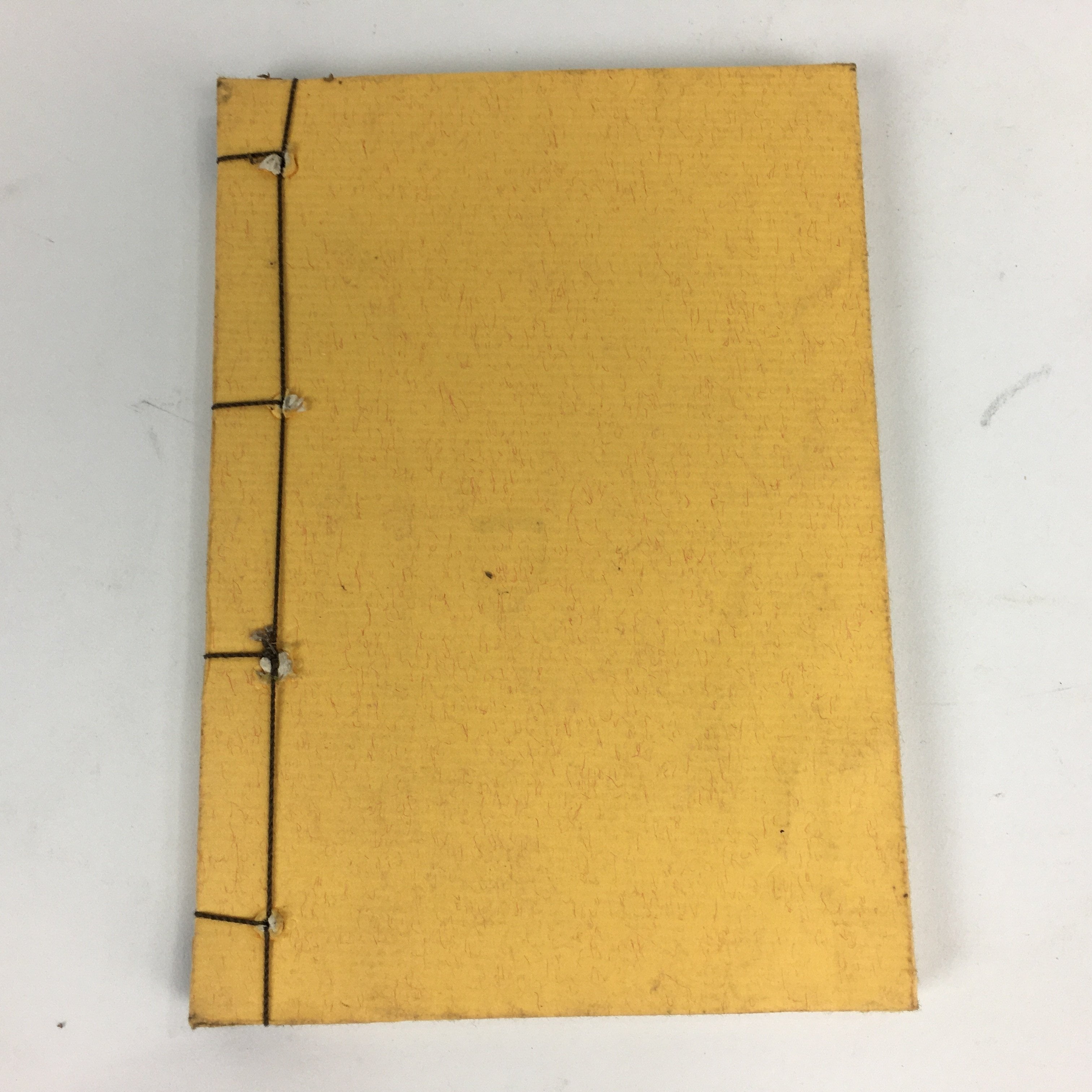 Japanese Buddhist Sutra Book Vtg Paper Jodo shinshu Otani Faction Yellow BU483