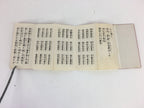 Japanese Buddhist Sutra Book Vtg Paper Naritasan Hogaku Daily Use Book Red BU481