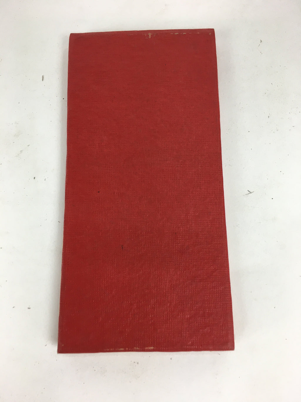 Japanese Buddhist Sutra Book Vtg Paper Naritasan Hogaku Daily Use Book Red BU481