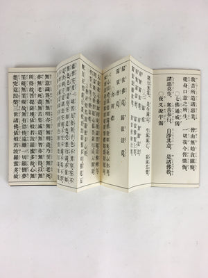 Japanese Buddhist Sutra Book Vtg Rinzai-Shu Regular sutra Zen 