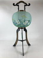 Japanese Candle Ouchi Lantern Vtg 3 Legs Standing Chochin Obon Festival LT56