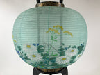 Japanese Candle Ouchi Lantern Vtg 3 Legs Standing Chochin Obon Festival LT56
