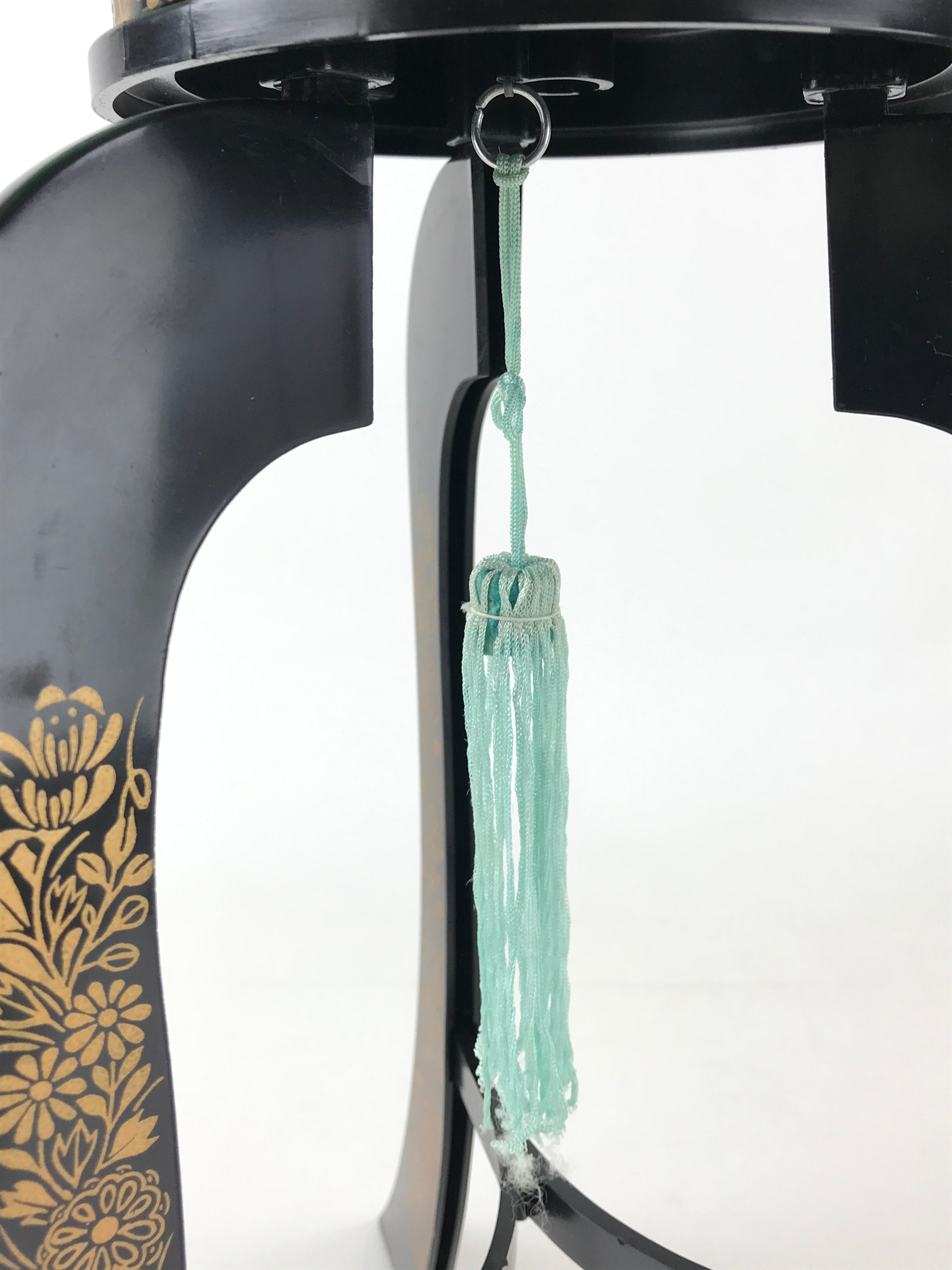 Japanese Candle Ouchi Lantern Vtg 3 Legs Standing Chochin Obon Festival LT56