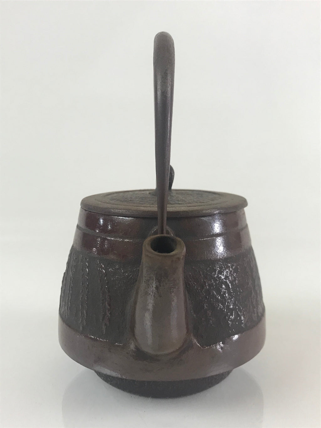 Japanese Cast Iron Teapot Tetsubin Kettle Trivet Vtg Nanbu Tekki Kyusu T102