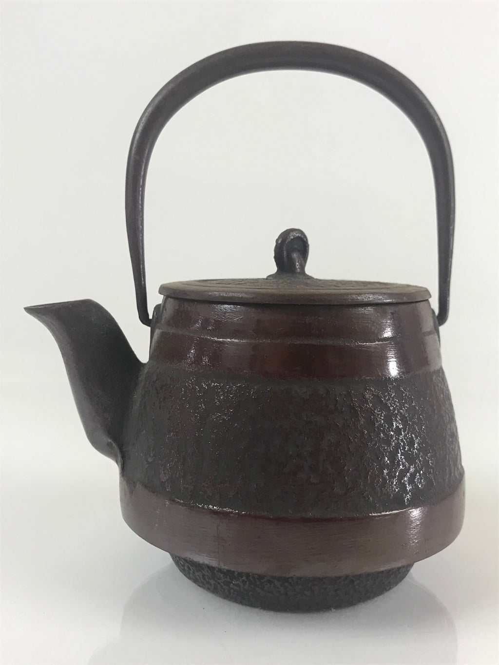 Japanese Cast Iron Teapot Tetsubin Kettle Trivet Vtg Nanbu Tekki Kyusu T102