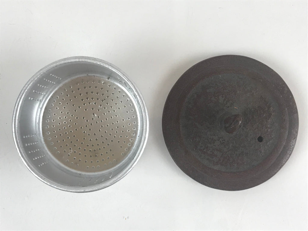 Japanese Cast Iron Teapot Tetsubin Kettle Trivet Vtg Nanbu Tekki Kyusu T102