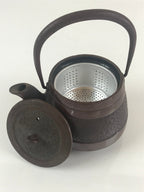 Japanese Cast Iron Teapot Tetsubin Kettle Trivet Vtg Nanbu Tekki Kyusu T102