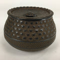 Japanese Cast Iron Wastewater Receptacle Vtg Nanbu Tekki Tea Ceremony Kensui T84