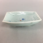 Japanese Celadon Porcelain Small Plate Shallow Bowl Kozara Rectangle Seiji PT923