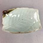 Japanese Celadon Porcelain Small Plate Shallow Bowl Kozara Rectangle Seiji PT924