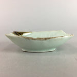 Japanese Celadon Porcelain Small Plate Shallow Bowl Kozara Rectangle Seiji PT924