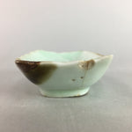 Japanese Celadon Porcelain Small Plate Shallow Bowl Kozara Rectangle Seiji PT924