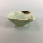 Japanese Celadon Porcelain Small Plate Shallow Bowl Kozara Rectangle Seiji PT925