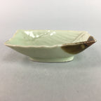 Japanese Celadon Porcelain Small Plate Shallow Bowl Kozara Rectangle Seiji PT925