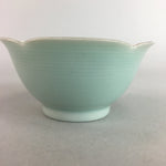 Japanese Celadon Small Bowl Vtg Porcelain Green Kobachi Gourd Chess Floral PT670