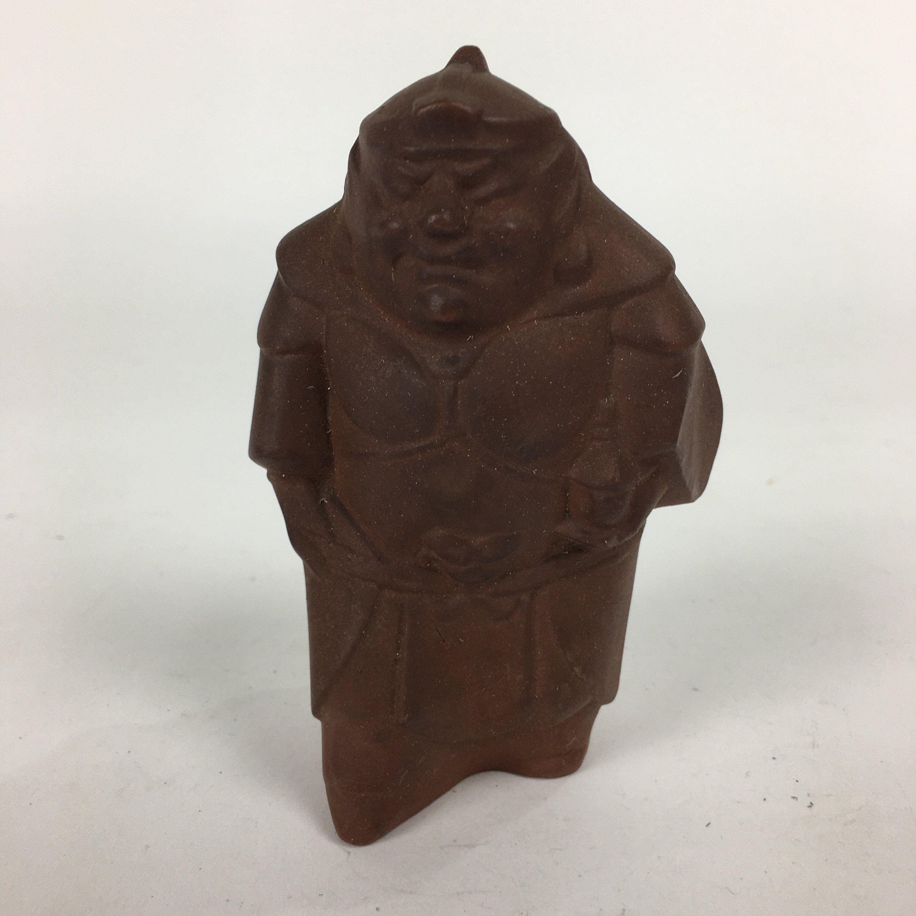 Japanese Ceramic 7 Lucky Gods Statue Bishamonten Vtg Sotaro Saegura Okimono BD70