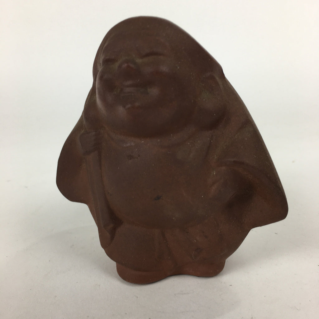Japanese Ceramic 7 Lucky Gods Statue Daikokuten Vtg Sotaro Saegura Okimono BD705