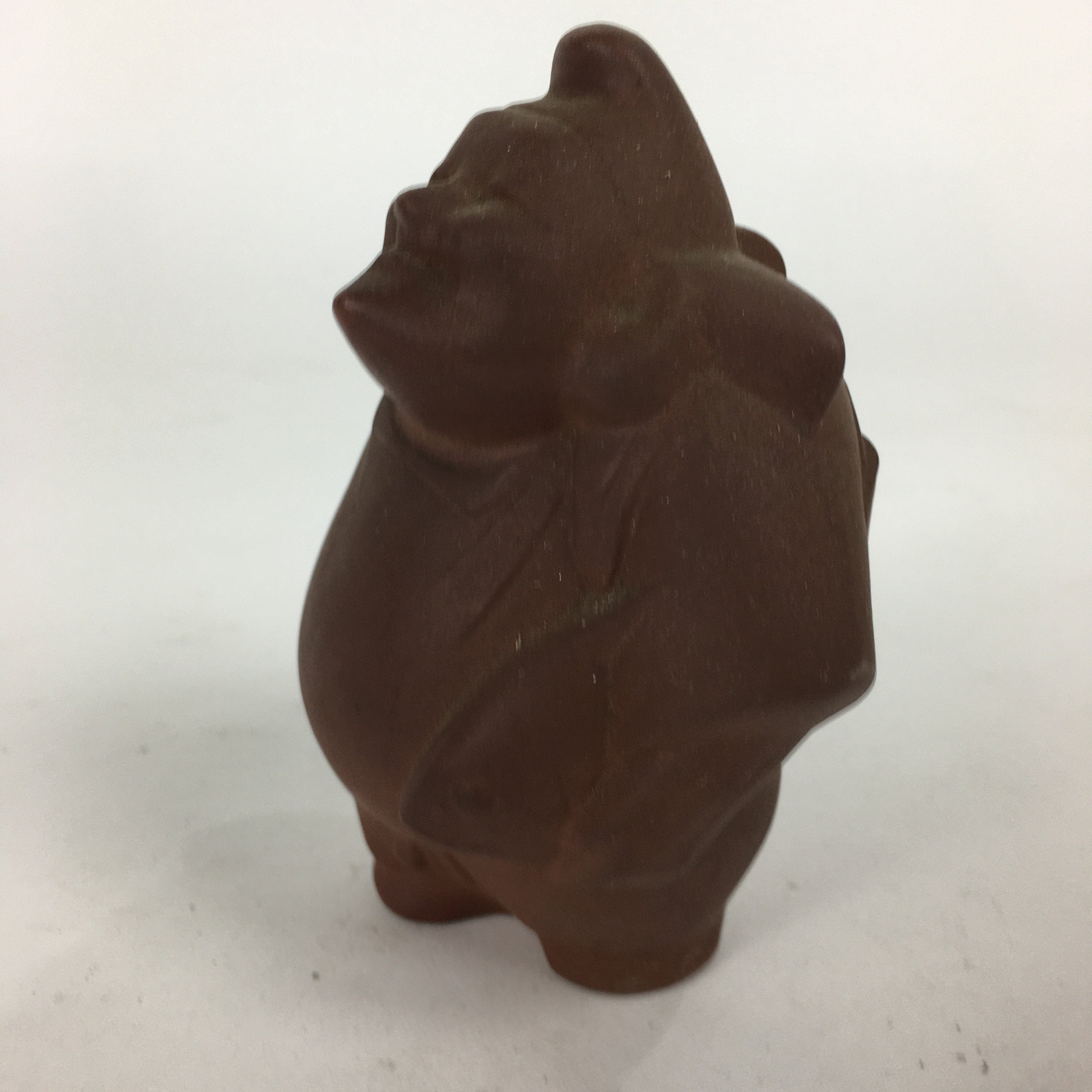 Japanese Ceramic 7 Lucky Gods Statue Ebisu Vtg Sotaro Saegura Okimono BD707