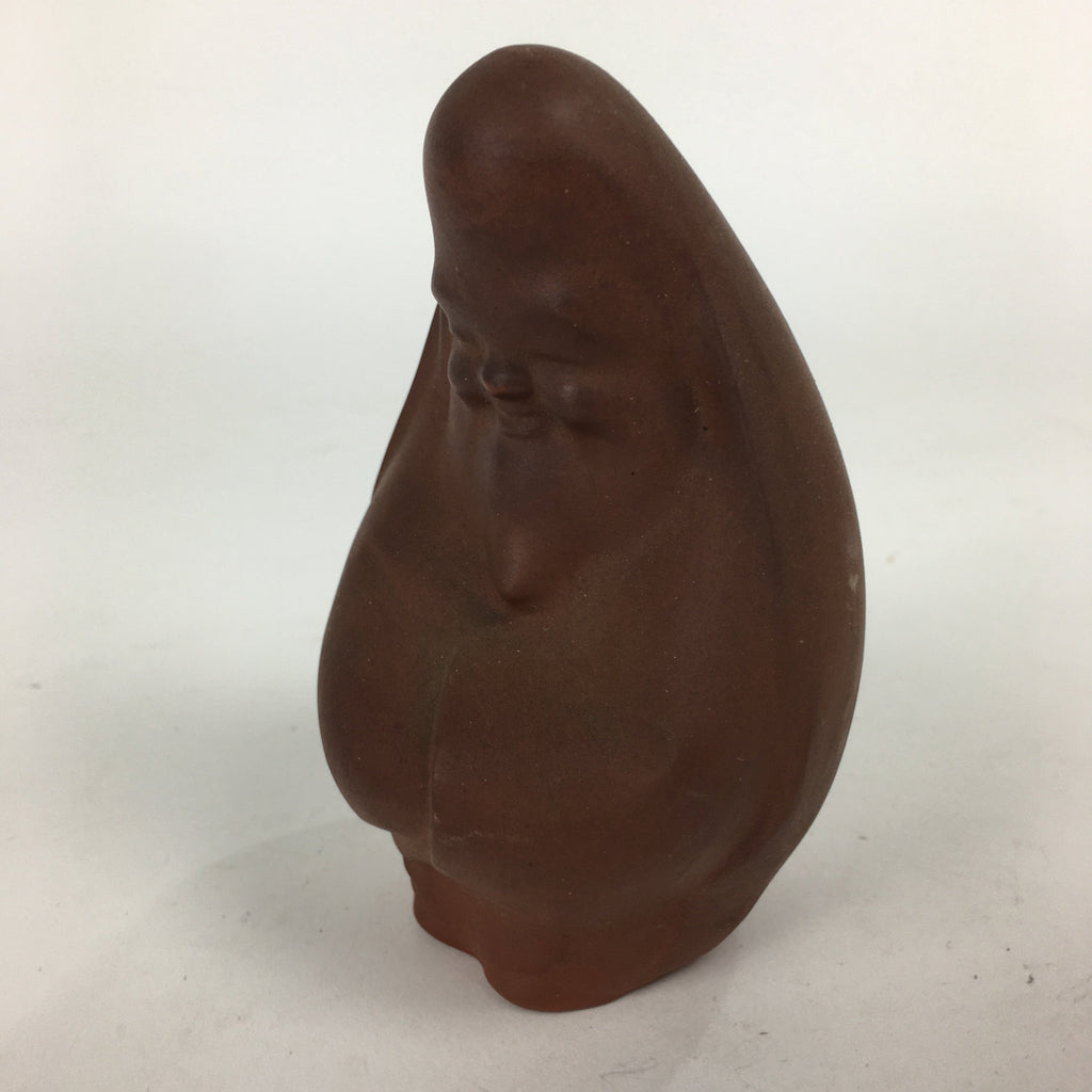 Japanese Ceramic 7 Lucky Gods Statue Fukurokujyu Vtg Sotaro Saegura Okimono BD70