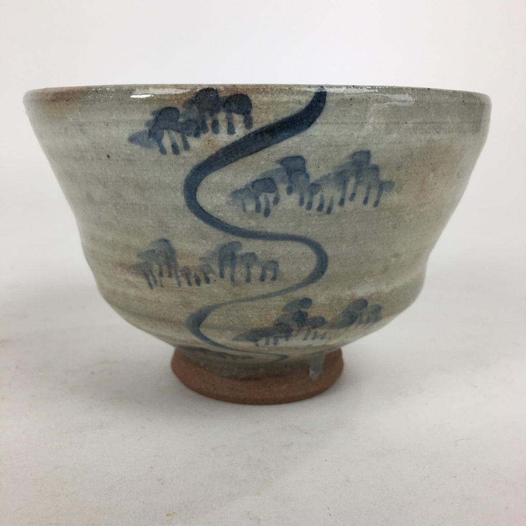 Japanese Ceramic Arita Ware Tea Ceremony Green Tea Bowl Vtg Chawan GTB862