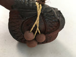 Japanese Ceramic Bell Vtg Dorei Clay Figurine Doll Snake Zodiac Treasure DR328