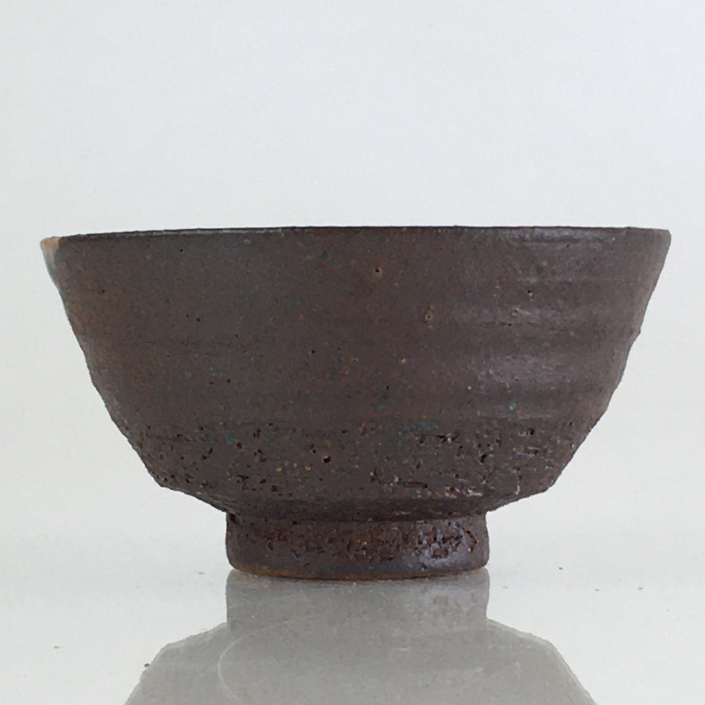 Japanese Ceramic Bizen Ware Sake Cup Vtg Pottery Guinomi Ochoko G56