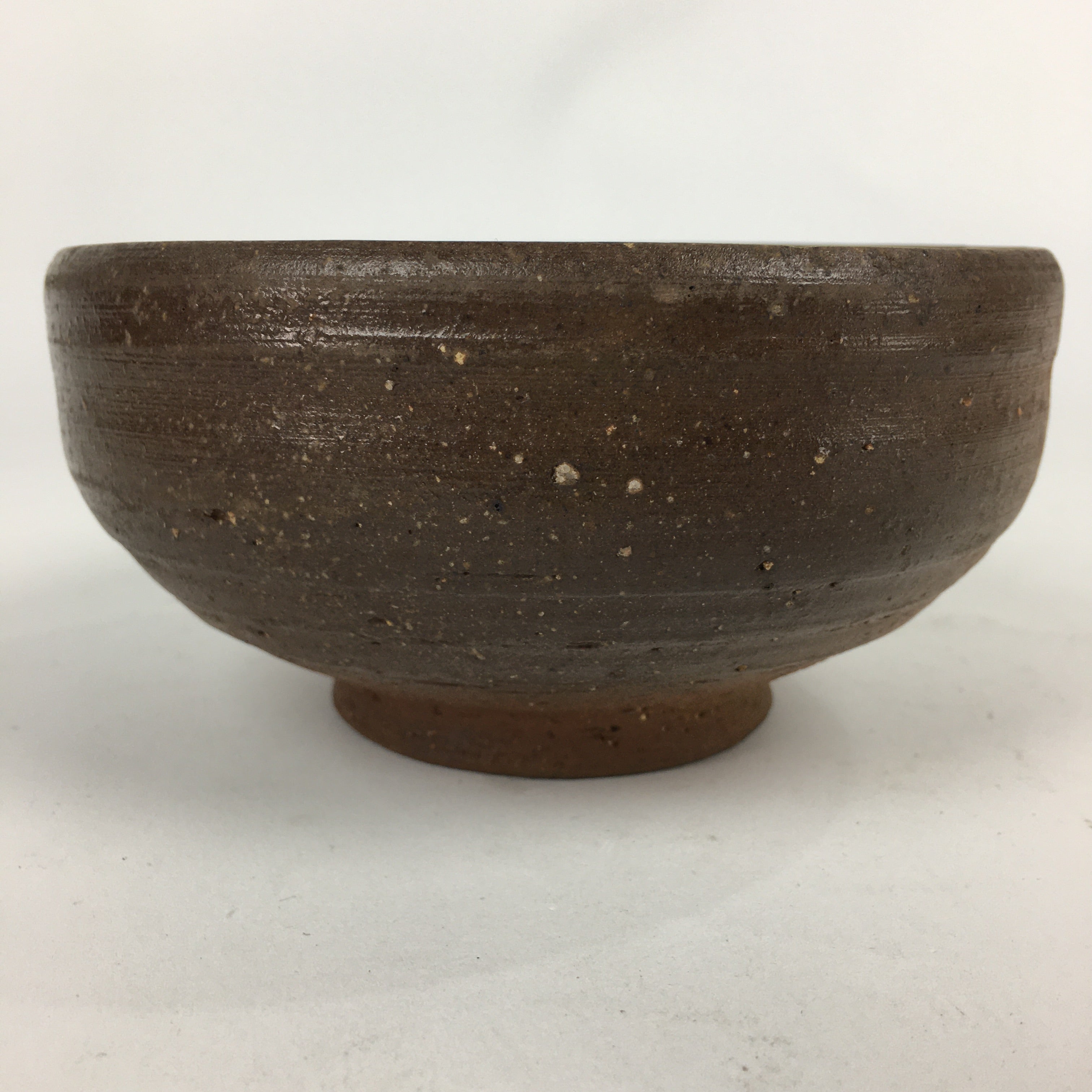 Japanese Ceramic Bizen Ware Tea Ceremony Green Tea Bowl Vtg Chawan GTB834