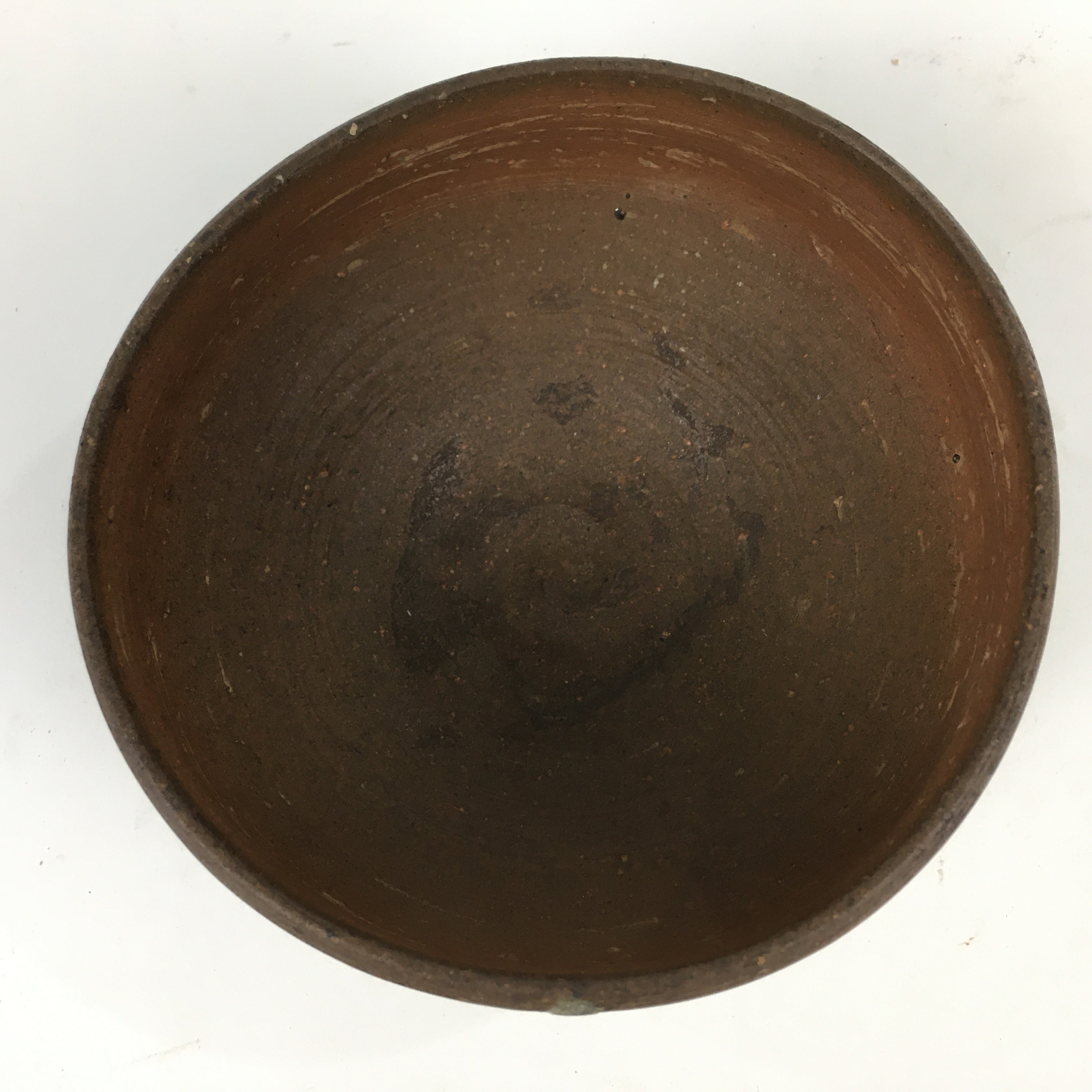 Japanese Ceramic Bizen Ware Tea Ceremony Green Tea Bowl Vtg Chawan GTB834