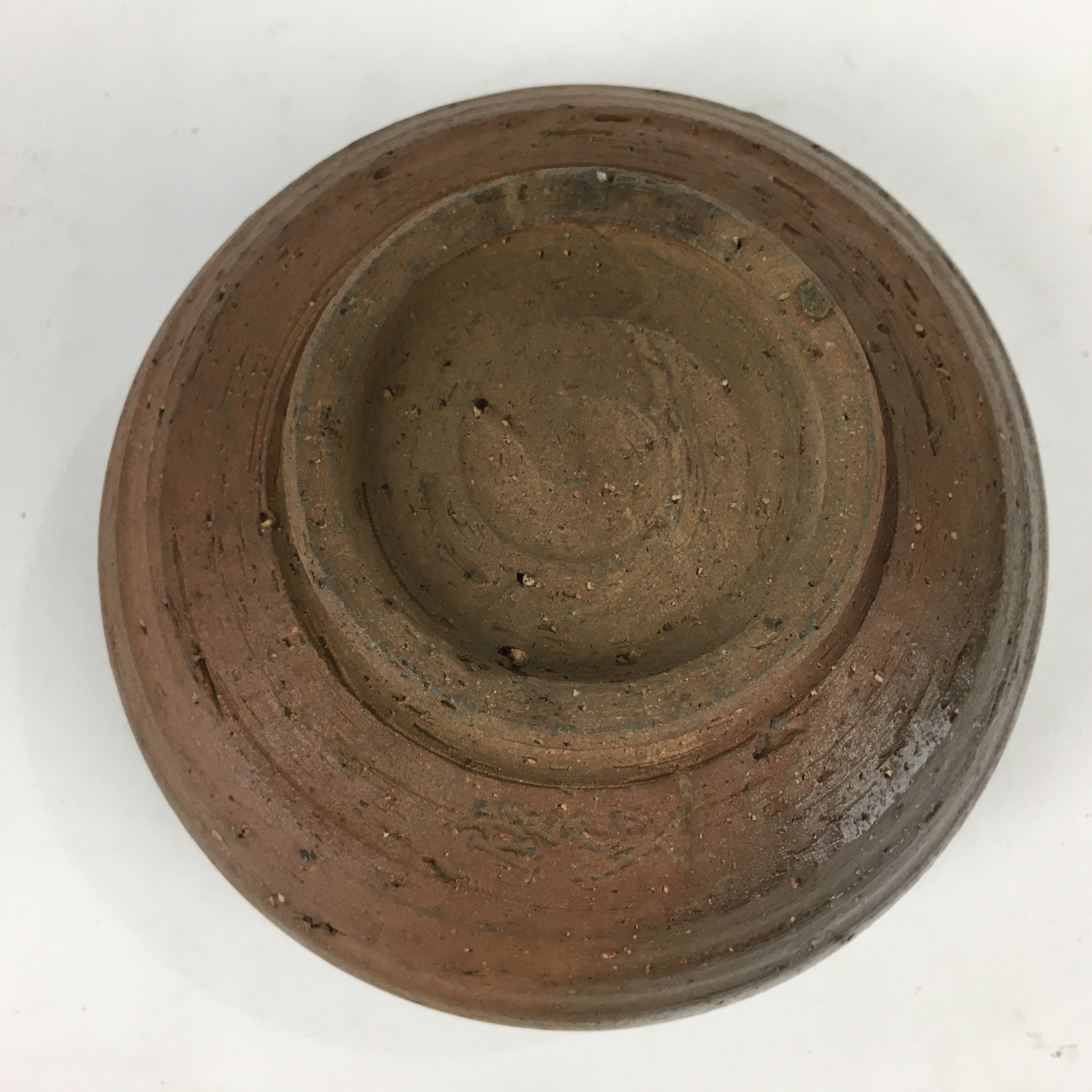 Japanese Ceramic Bizen Ware Tea Ceremony Green Tea Bowl Vtg Chawan GTB834