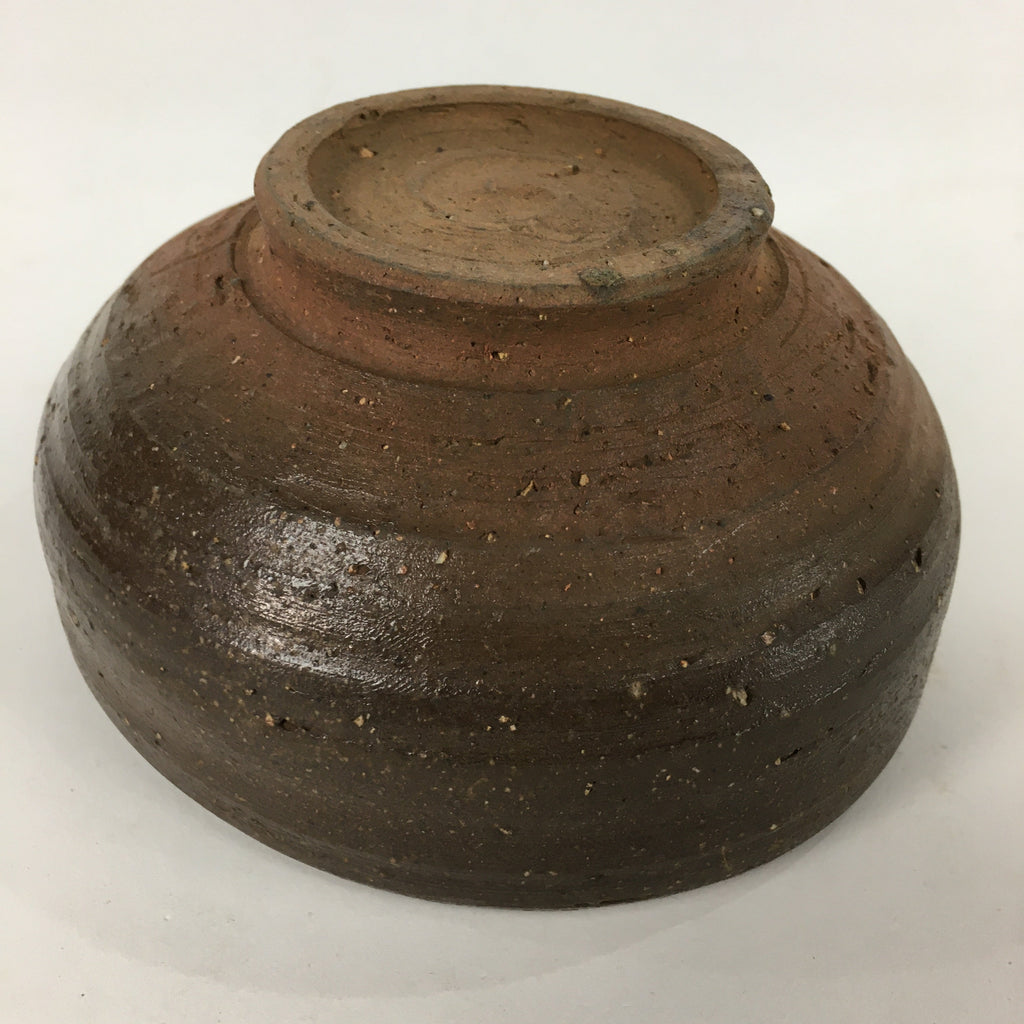 Japanese Ceramic Bizen Ware Tea Ceremony Green Tea Bowl Vtg Chawan GTB834