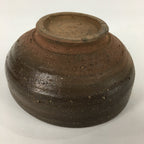 Japanese Ceramic Bizen Ware Tea Ceremony Green Tea Bowl Vtg Chawan GTB834