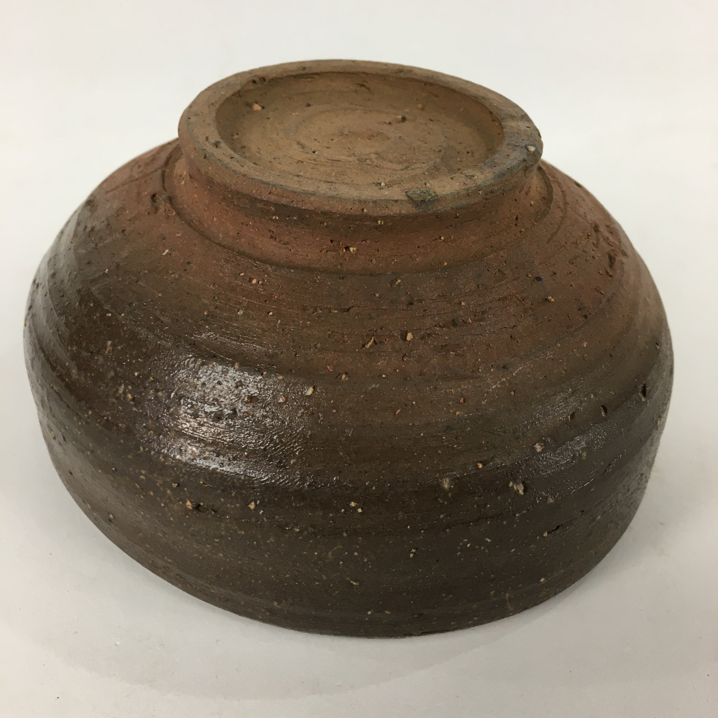 Japanese Ceramic Bizen Ware Tea Ceremony Green Tea Bowl Vtg Chawan GTB834