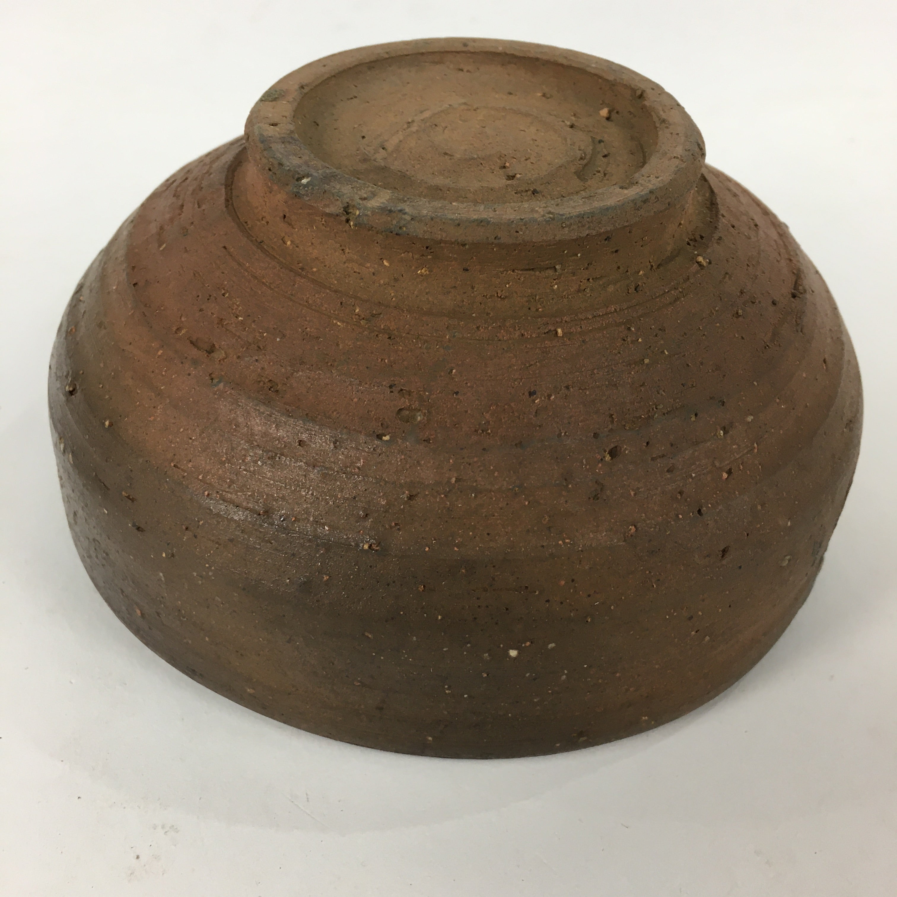 Japanese Ceramic Bizen Ware Tea Ceremony Green Tea Bowl Vtg Chawan GTB834