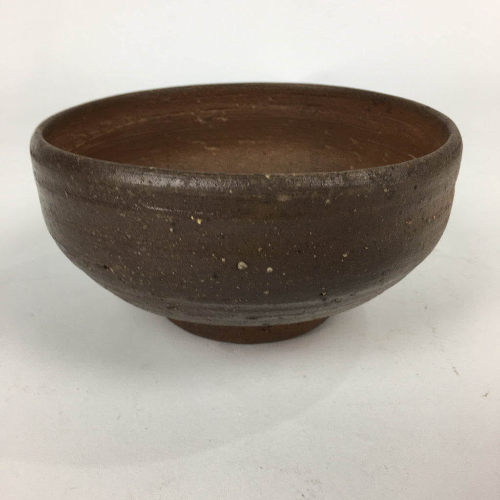 Japanese Ceramic Bizen Ware Tea Ceremony Green Tea Bowl Vtg Chawan GTB834