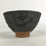 Japanese Ceramic Bizen Ware Tea Ceremony Green Tea Bowl Vtg Chawan GTB927