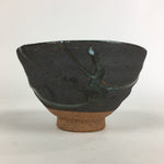 Japanese Ceramic Bizen Ware Tea Ceremony Green Tea Bowl Vtg Chawan GTB927