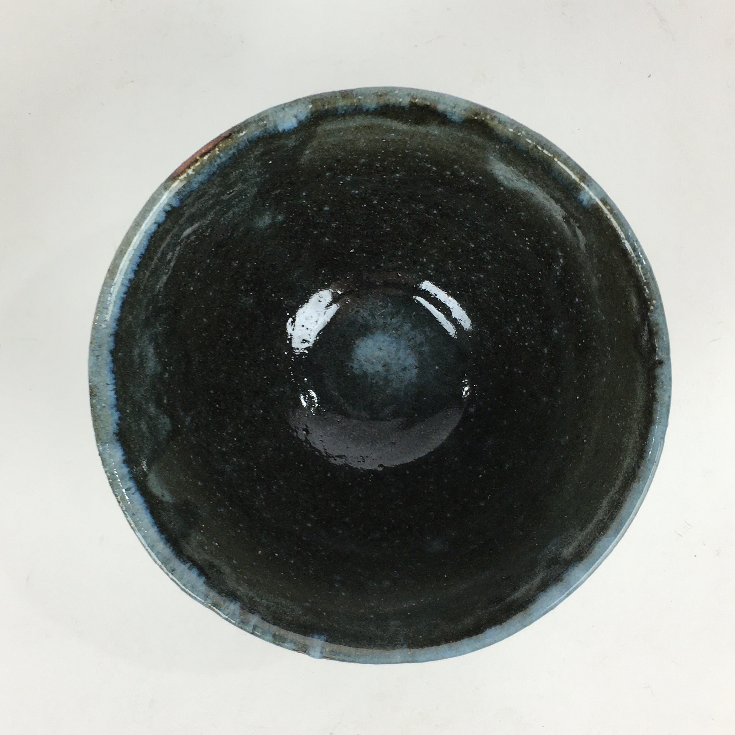Japanese Ceramic Bizen Ware Tea Ceremony Green Tea Bowl Vtg Chawan GTB927