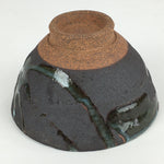 Japanese Ceramic Bizen Ware Tea Ceremony Green Tea Bowl Vtg Chawan GTB927