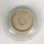 Japanese Ceramic Bowl Vtg Pottery Blue Hand-Drawn Sea Turtle Design PP878