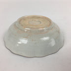 Japanese Ceramic Bowl Vtg Pottery Blue Hand-Drawn Sea Turtle Design PP878