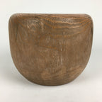 Japanese Ceramic Brazier Ash Pot Fire Pit Tea Ceremony Brown Hibachi FV948