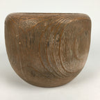 Japanese Ceramic Brazier Ash Pot Fire Pit Tea Ceremony Brown Hibachi FV948