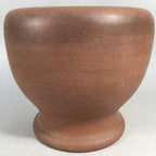 Japanese Ceramic Brazier Ash Pot Fire Pit Vtg Tea Ceremony Brown Hibachi H35