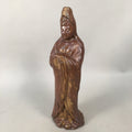 Japanese Ceramic Buddhist Altar Figurine Vtg Statue Female Kannon Bosatsu BD604