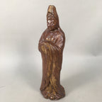 Japanese Ceramic Buddhist Altar Figurine Vtg Statue Female Kannon Bosatsu BD604