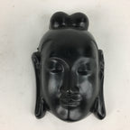 Japanese Ceramic Buddhist Kannon Mask Vtg Wall Hanging Bosatsu BD767