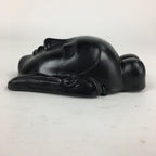 Japanese Ceramic Buddhist Kannon Mask Vtg Wall Hanging Bosatsu BD767