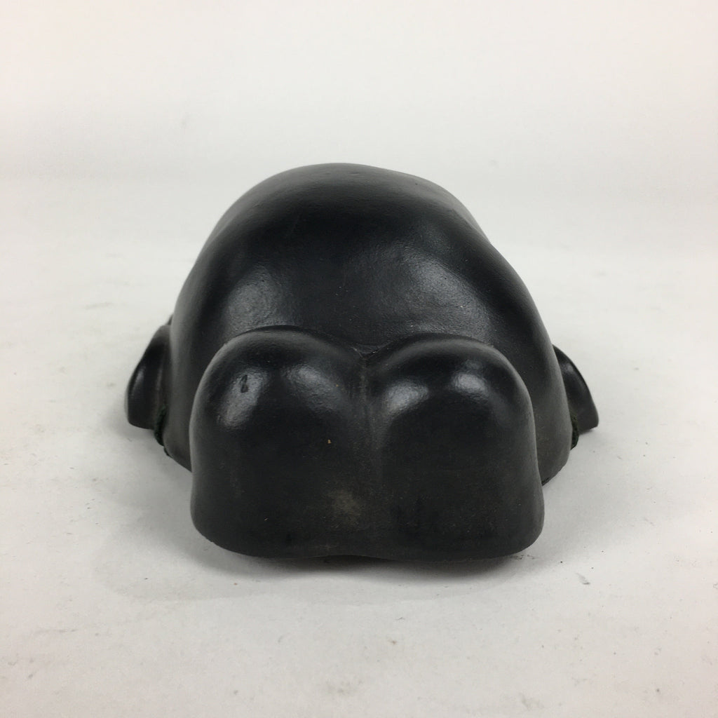 Japanese Ceramic Buddhist Kannon Mask Vtg Wall Hanging Bosatsu BD767